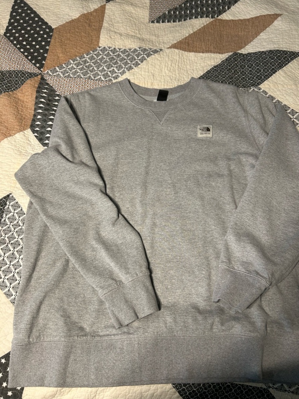 The North Face Women’s Gray Crewneck Sweatshirt